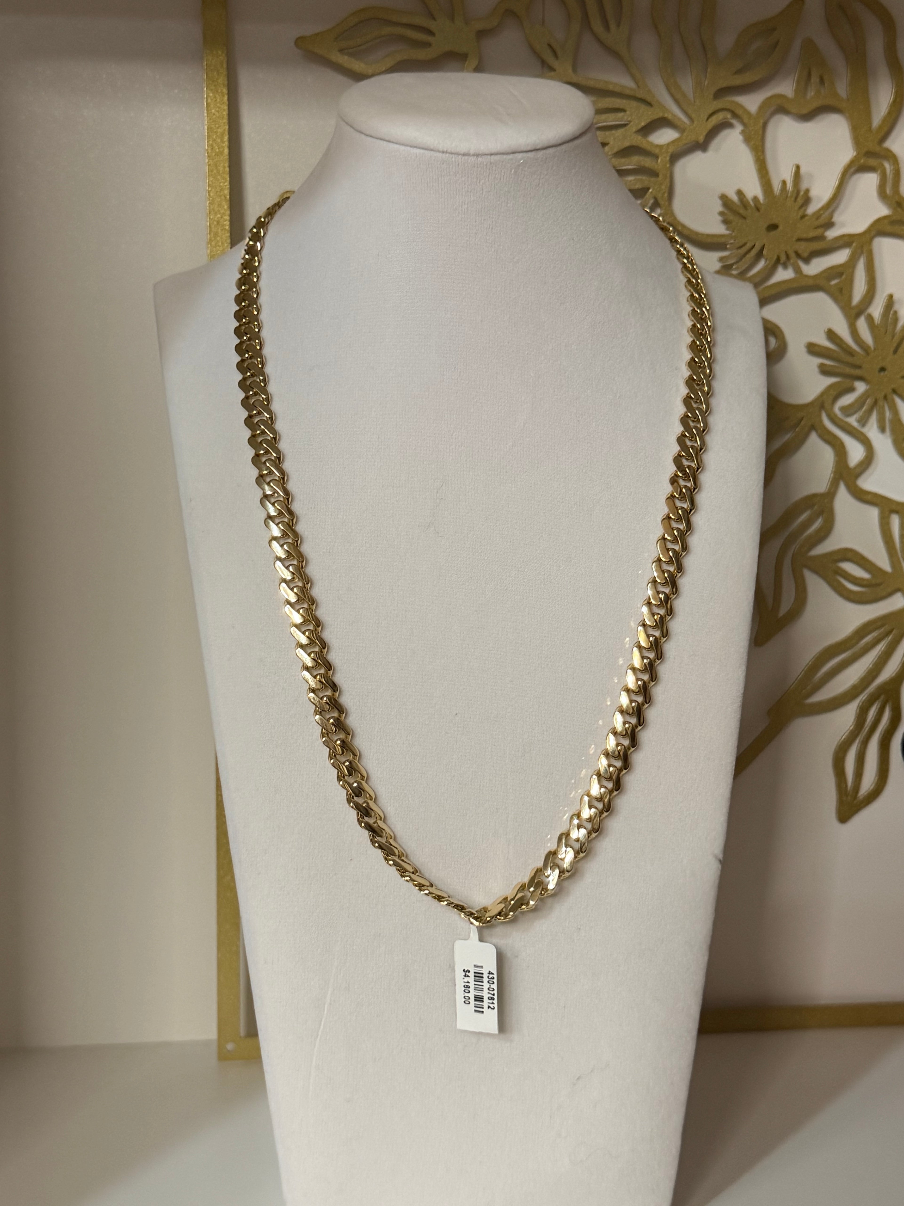 Gold necklace
