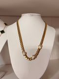 Hearts gold necklace