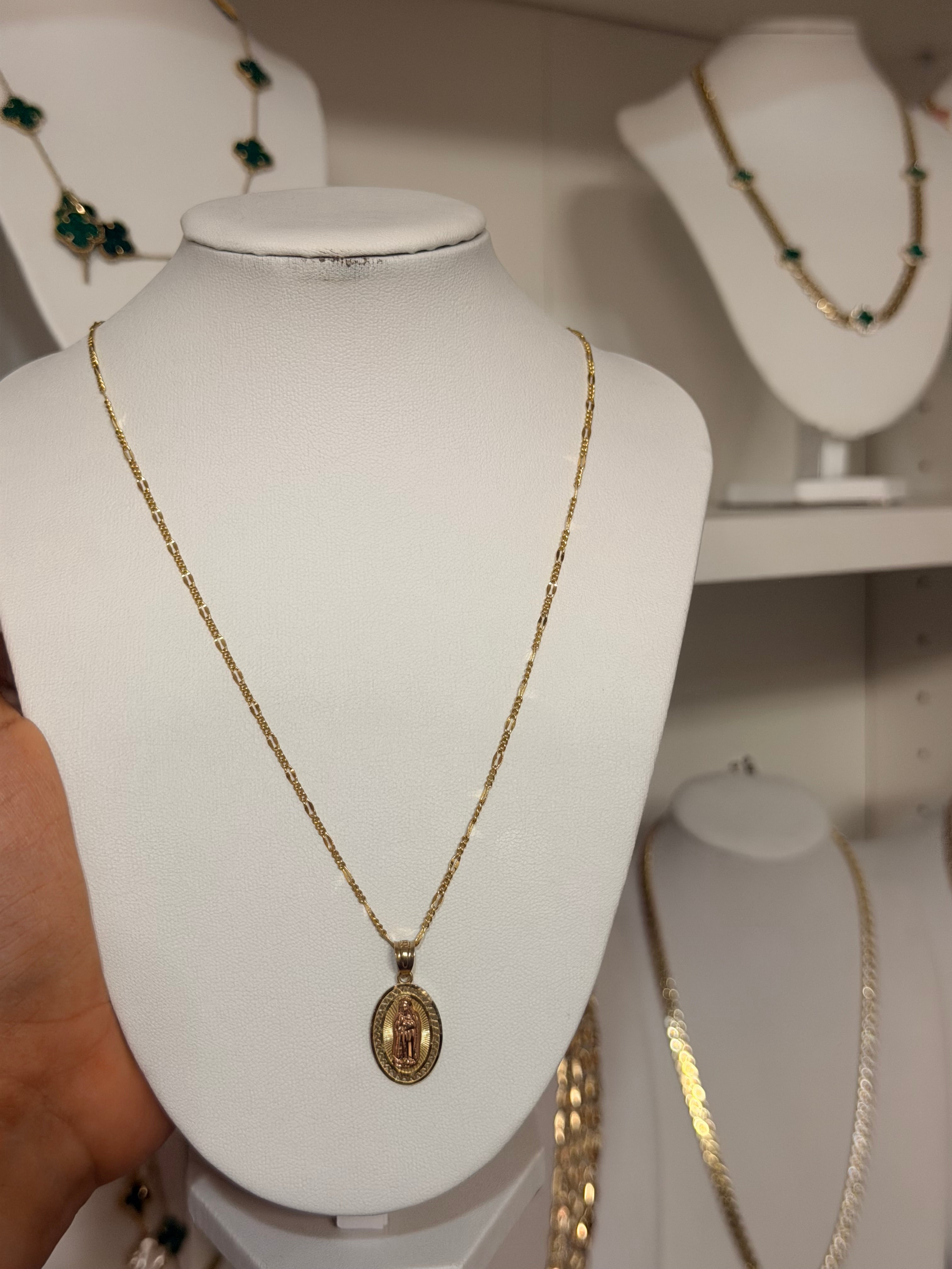 Gold necklace
